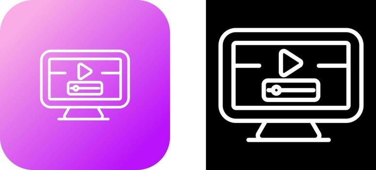 Computer Vector Icon