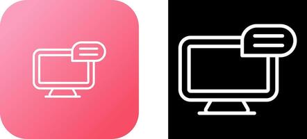 Computer Vector Icon