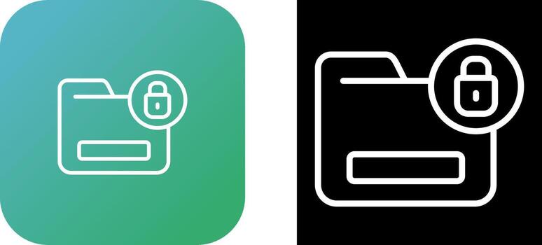 documento cifrado vector icono