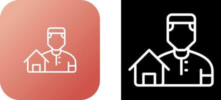 House Owner Vector Icon