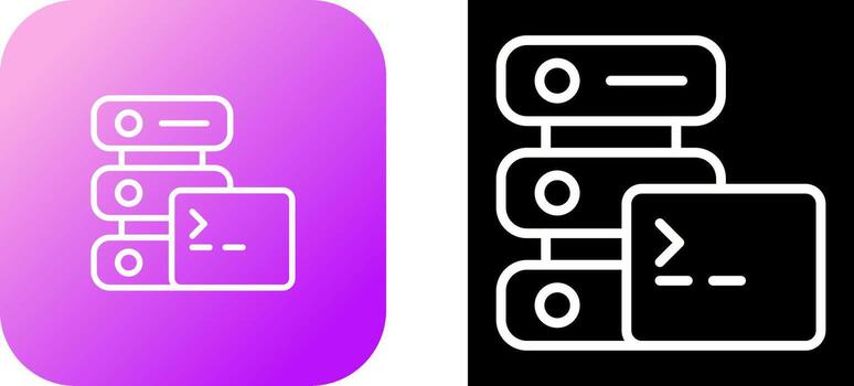 SSH Hosting Vector Icon