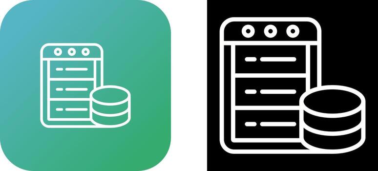 Database Vector Icon
