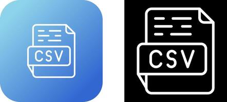 CSV Vector Icon