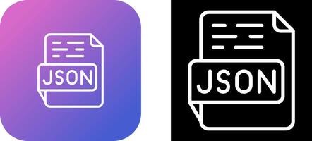 JSON Vector Icon