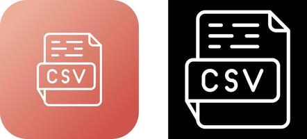 CSV Vector Icon