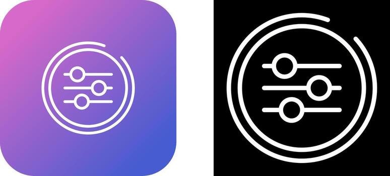 Equalizer Vector Icon