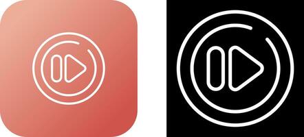 Next Track Circle Vector Icon