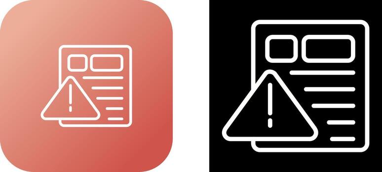 Document Vector Icon