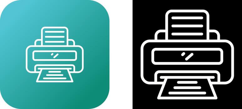 Printer Vector Icon