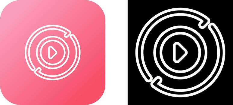 Processing Vector Icon