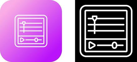 Timeline Vector Icon