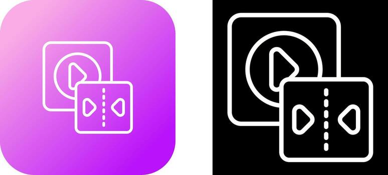 reflejar el icono del vector
