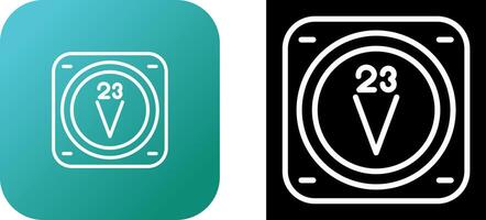 Vanadium Vector Icon