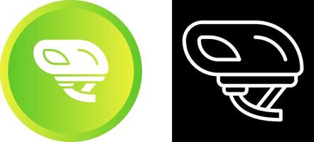 Smart Bike Helmet Vector Icon