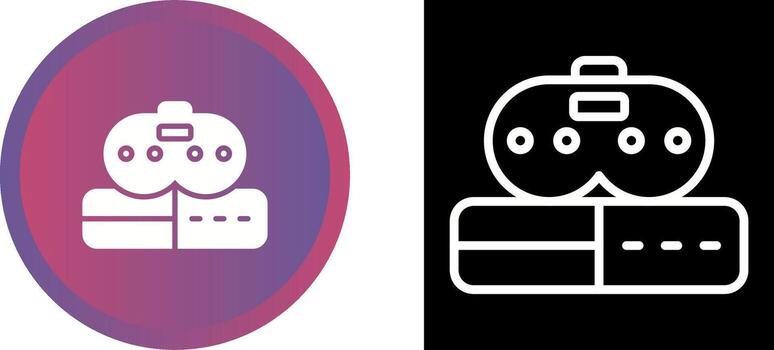 Gaming Console Controller Vector Icon