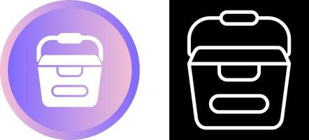 Portable water container Vector Icon