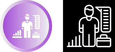 HR Analytics Vector Icon