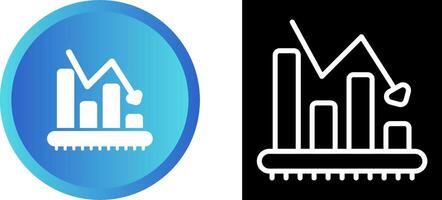 Churn Analysis Vector Icon