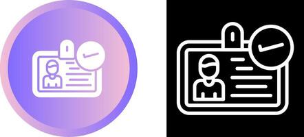 ID Verification Vector Icon