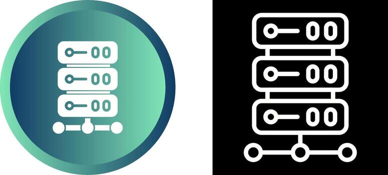 icono de vector de base de datos