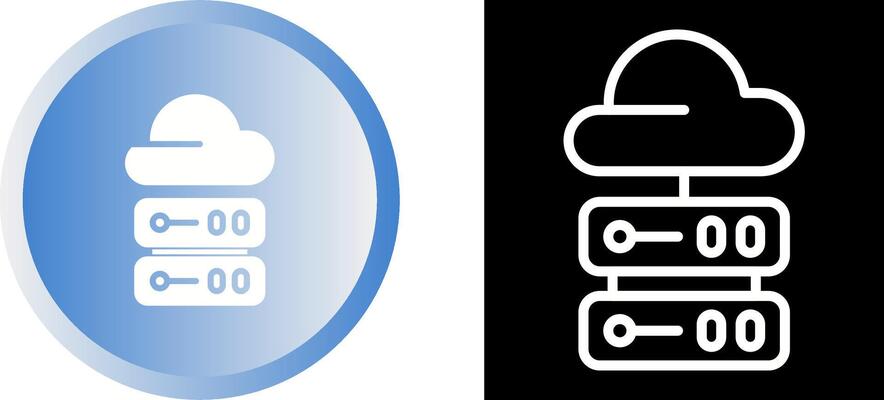 Cloud Computing Vector Icon