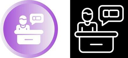Support Ticket Vector Icon