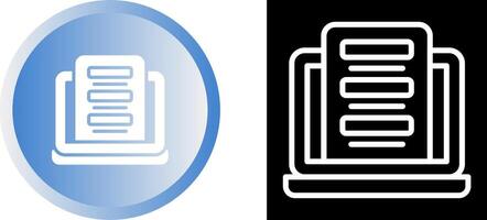 Feedback Form Vector Icon