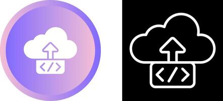Cloud Deployment Vector Icon