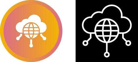 Public Cloud Vector Icon