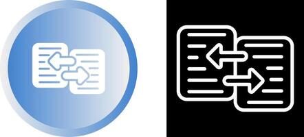 Data Transfer Vector Icon