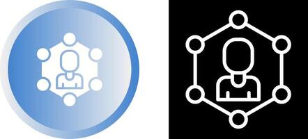 Network Segmentation Vector Icon