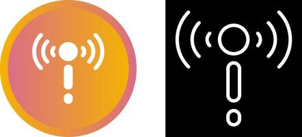 Network Troubleshooting Vector Icon