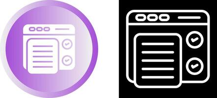 Concept Testing Vector Icon