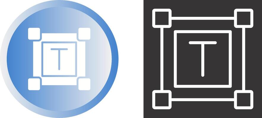 Font Design Vector Icon
