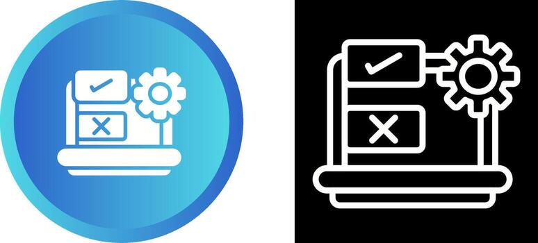 User Testing Vector Icon