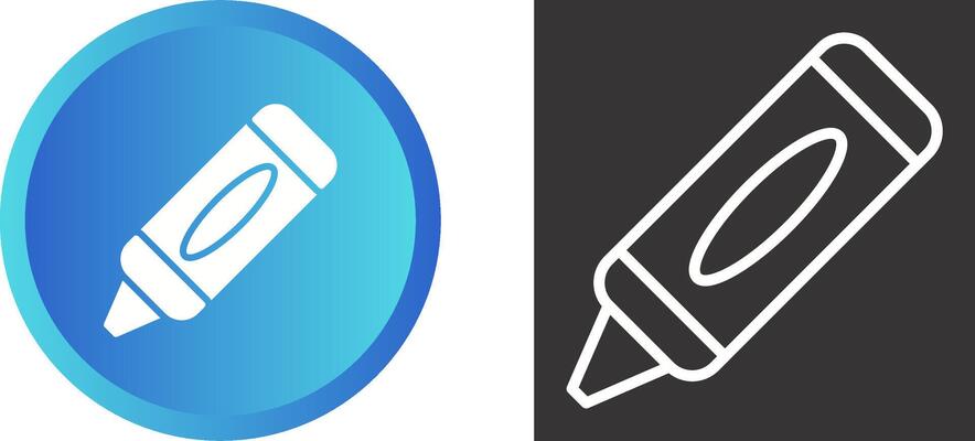 Crayon Vector Icon