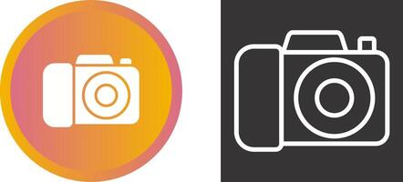 DSLR Camera Vector Icon