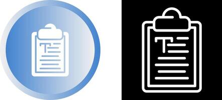 Text Vector Icon