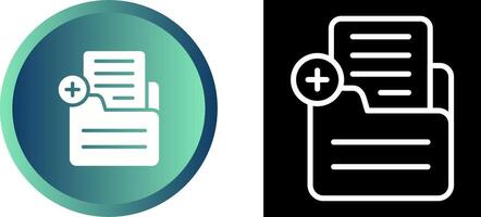 Document Add Vector Icon