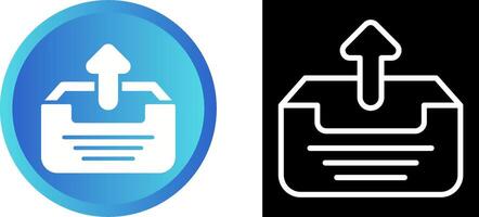 Outbox Vector Icon