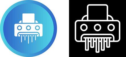 Document Cut Vector Icon