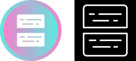 Document Split Vector Icon