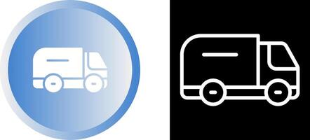 Truck Side Vector Icon