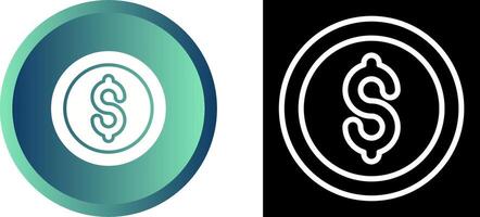 Usd Circle Vector Icon