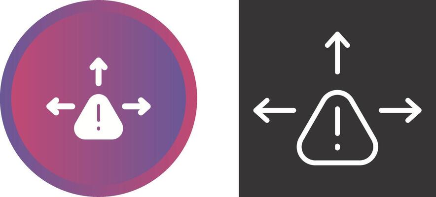 Diversification Vector Icon