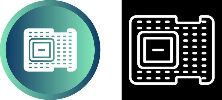 Processor Vector Icon