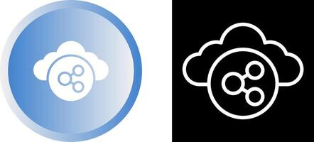 Cloud Computing Vector Icon