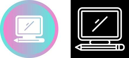 Desktop Computer Vector Icon