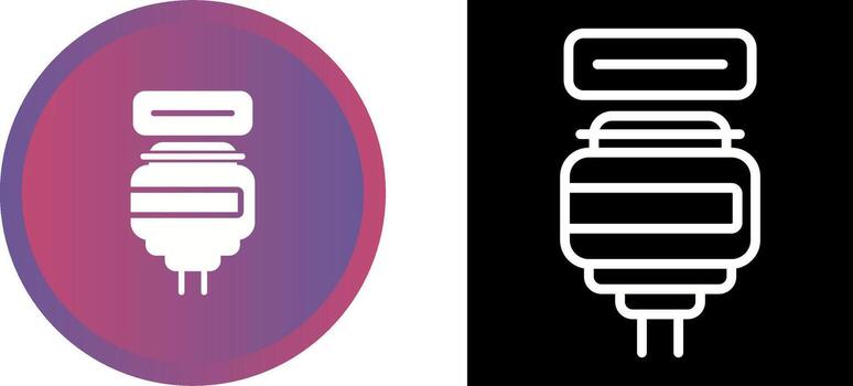 icono de vector de enchufe