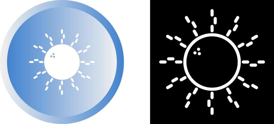 Sun Vector Icon